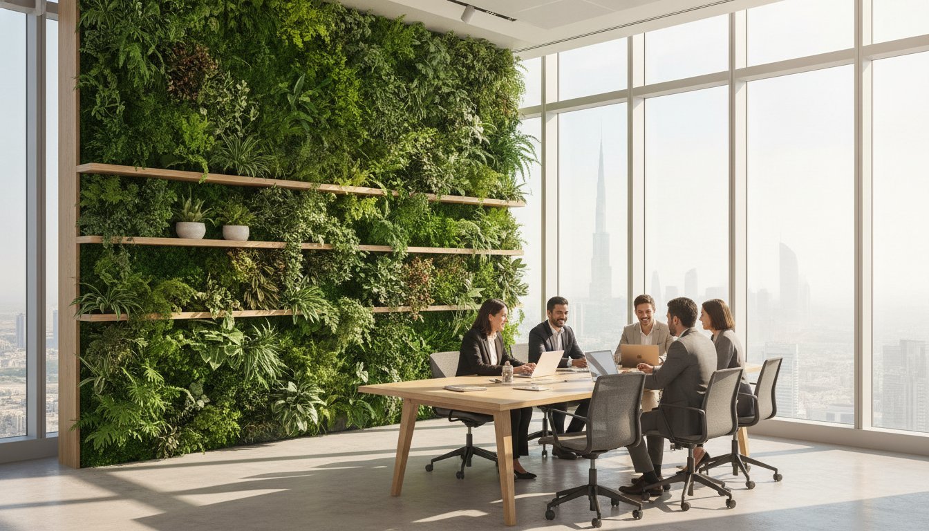 Biophilic Office Design Dubai: Transforming Workspaces into Living Ecosystems