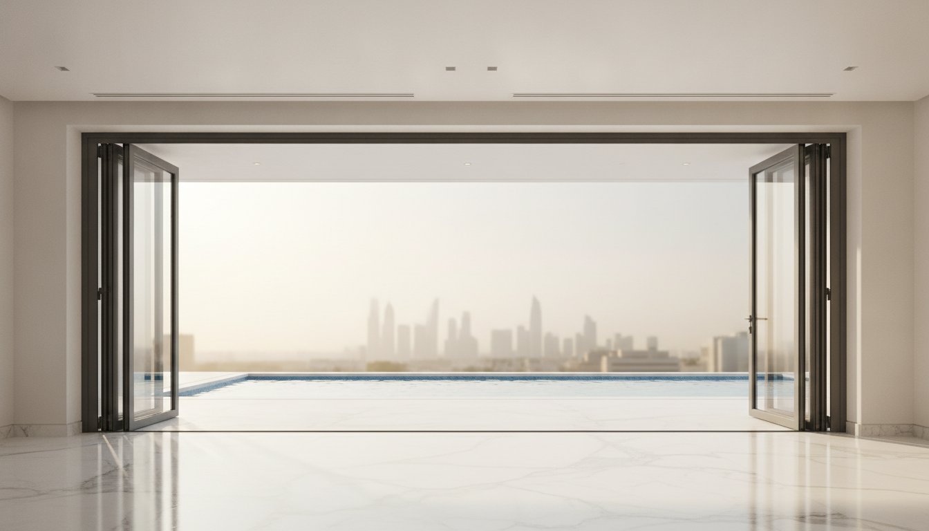 Custom Aluminum Doors Dubai: The Homeowner’s Guide to Luxury & Resilience