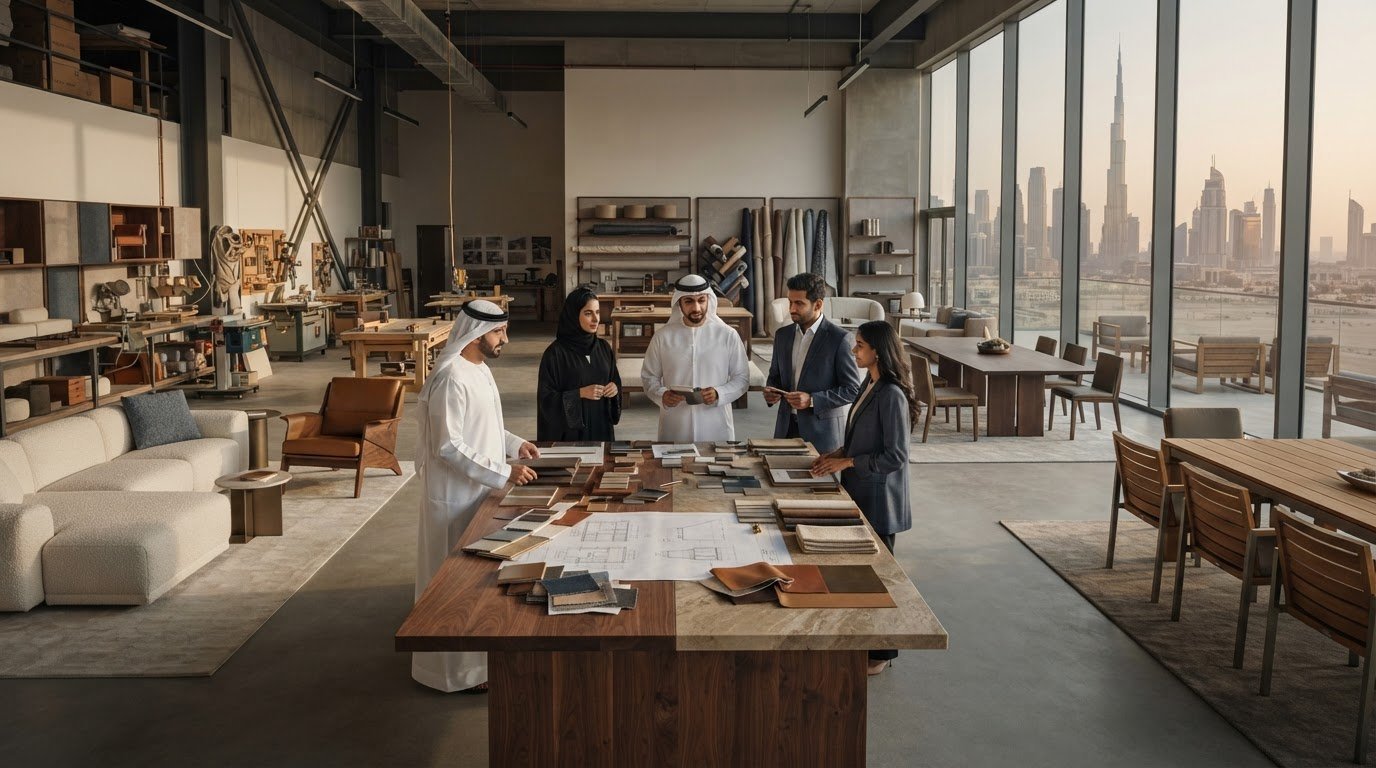 Custom Furniture Manufacturing in Dubai for Major Projects
