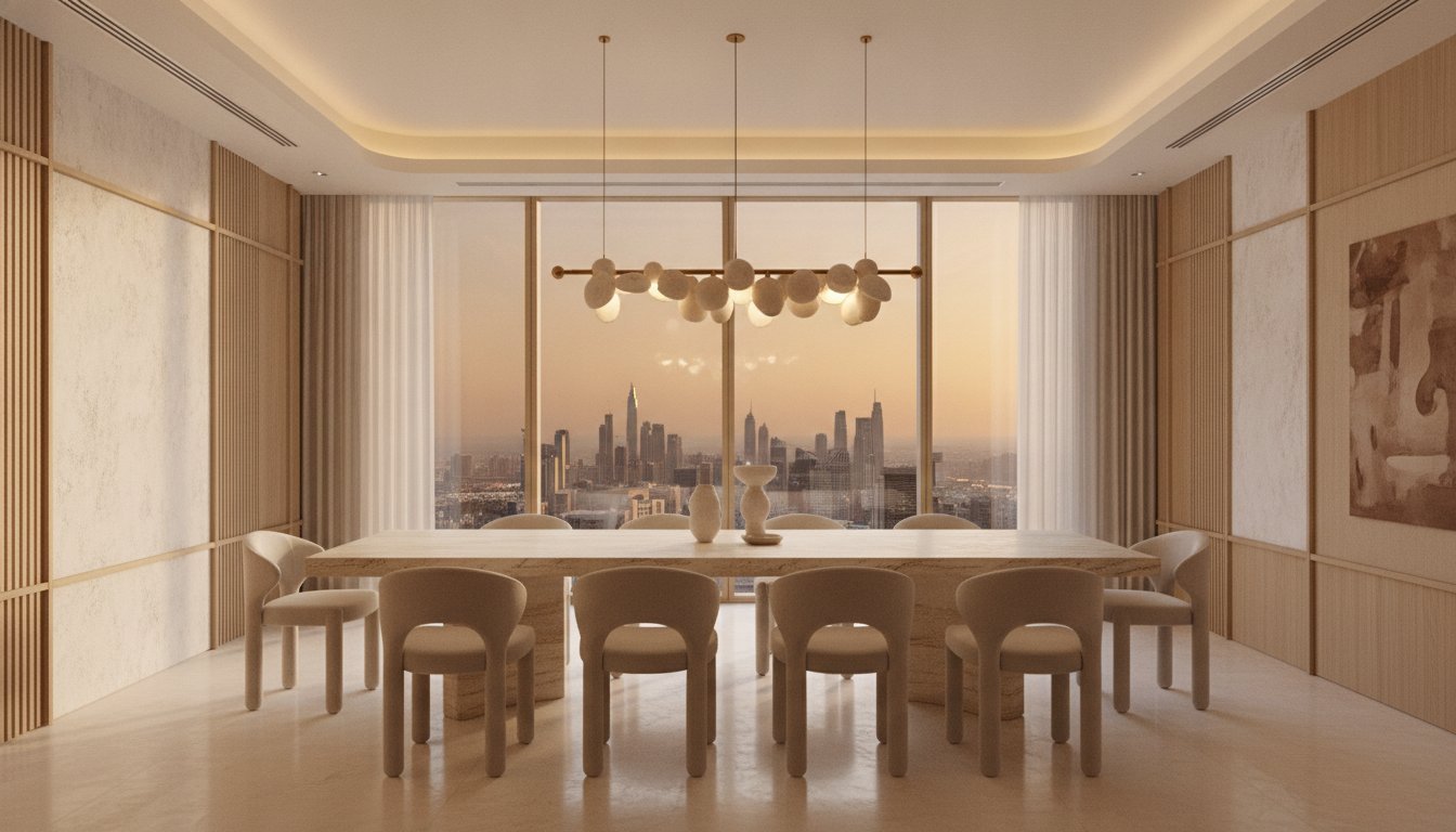 Dining Room Interior Design Dubai: 2026 Trends & Bespoke Solutions