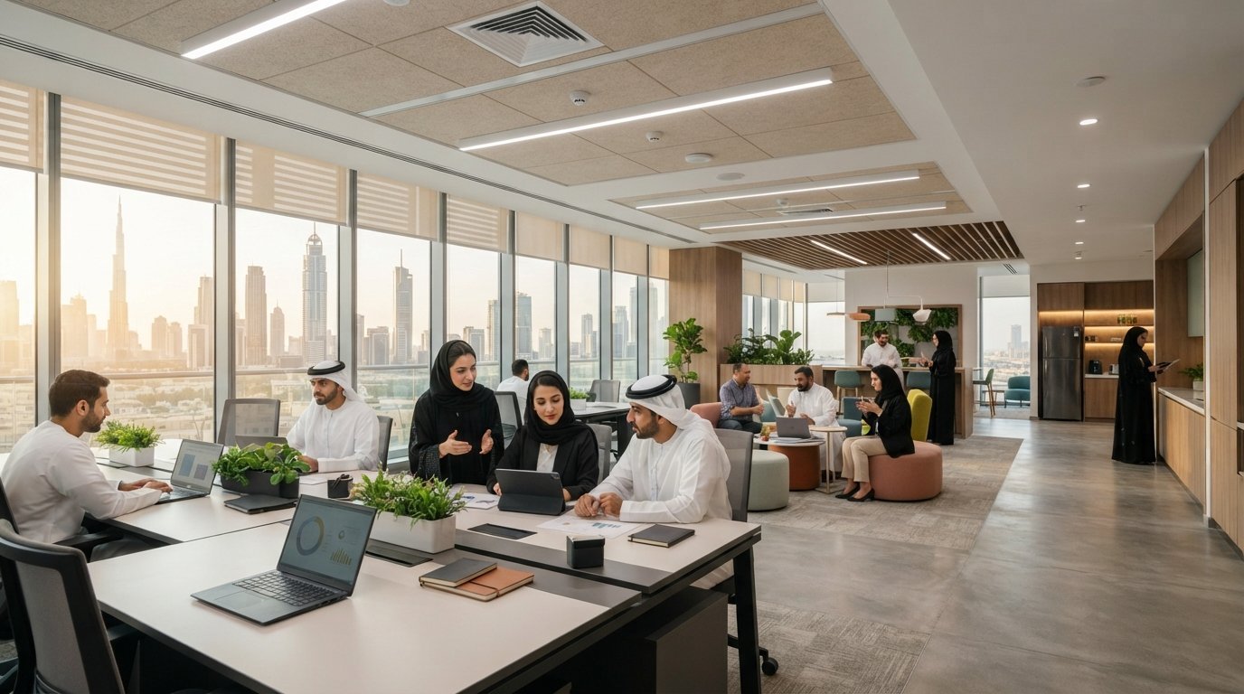 Energy Efficient Office Lighting in UAE: Fit-Out Guide