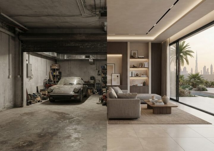 Garage Conversion to Living Space in Dubai: A Practical Guide