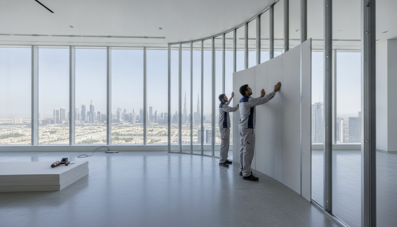 Gypsum Partition Walls in Dubai: A Complete Guide to Space Transformation