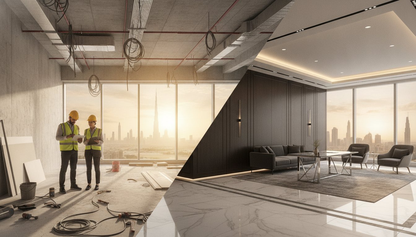 Interior Fit Out Companies in Dubai: A Complete Guide to Selecting the Right Partner