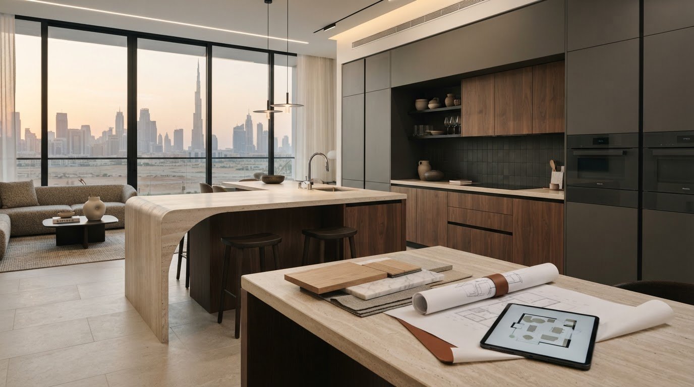 Kitchen Designer in Dubai for Custom Plans and Finishes