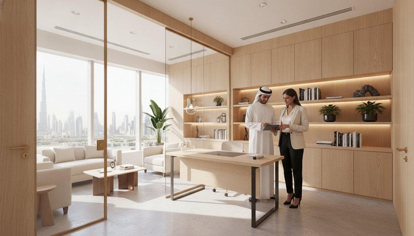 Mastering Small Office Interior Design in Dubai: Maximize Every Square Inch