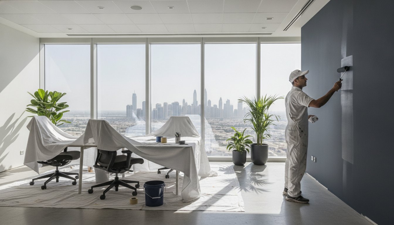 Professional Office Painting Services in Dubai: A Premium Fit-Out Approach