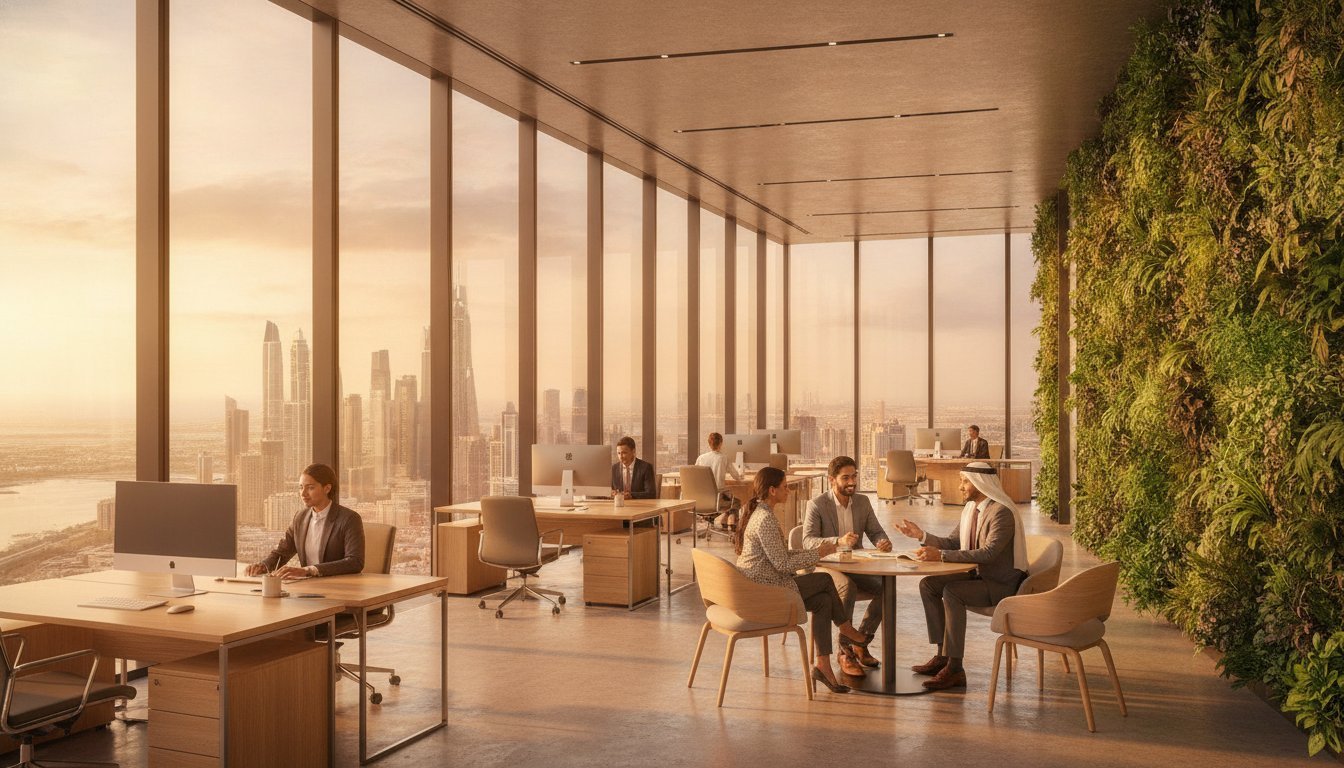 Sustainable Office Renovation Dubai: The 2026 Guide to High-Performance Workspaces