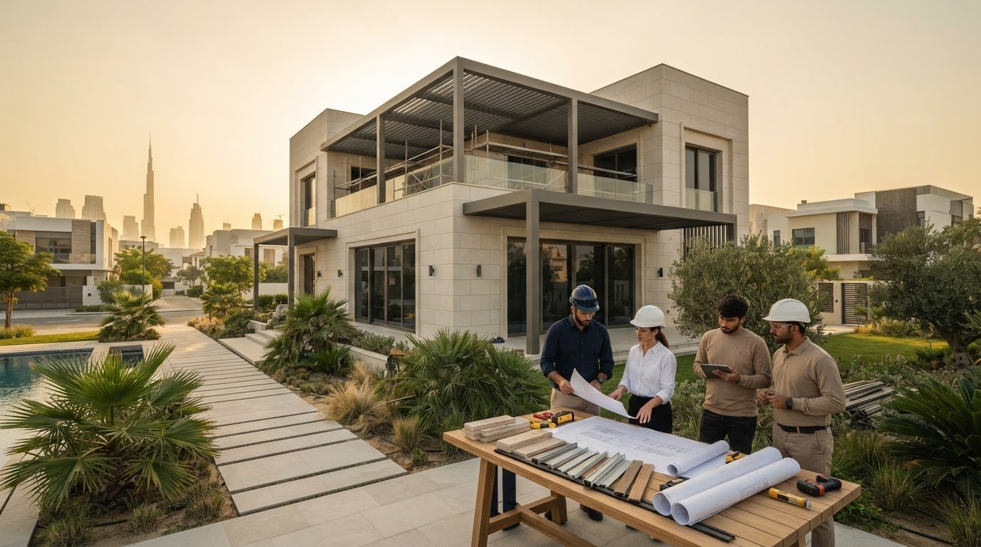 Villa Exterior Renovation Dubai: A Homeowner’s Contractor Selection Guide